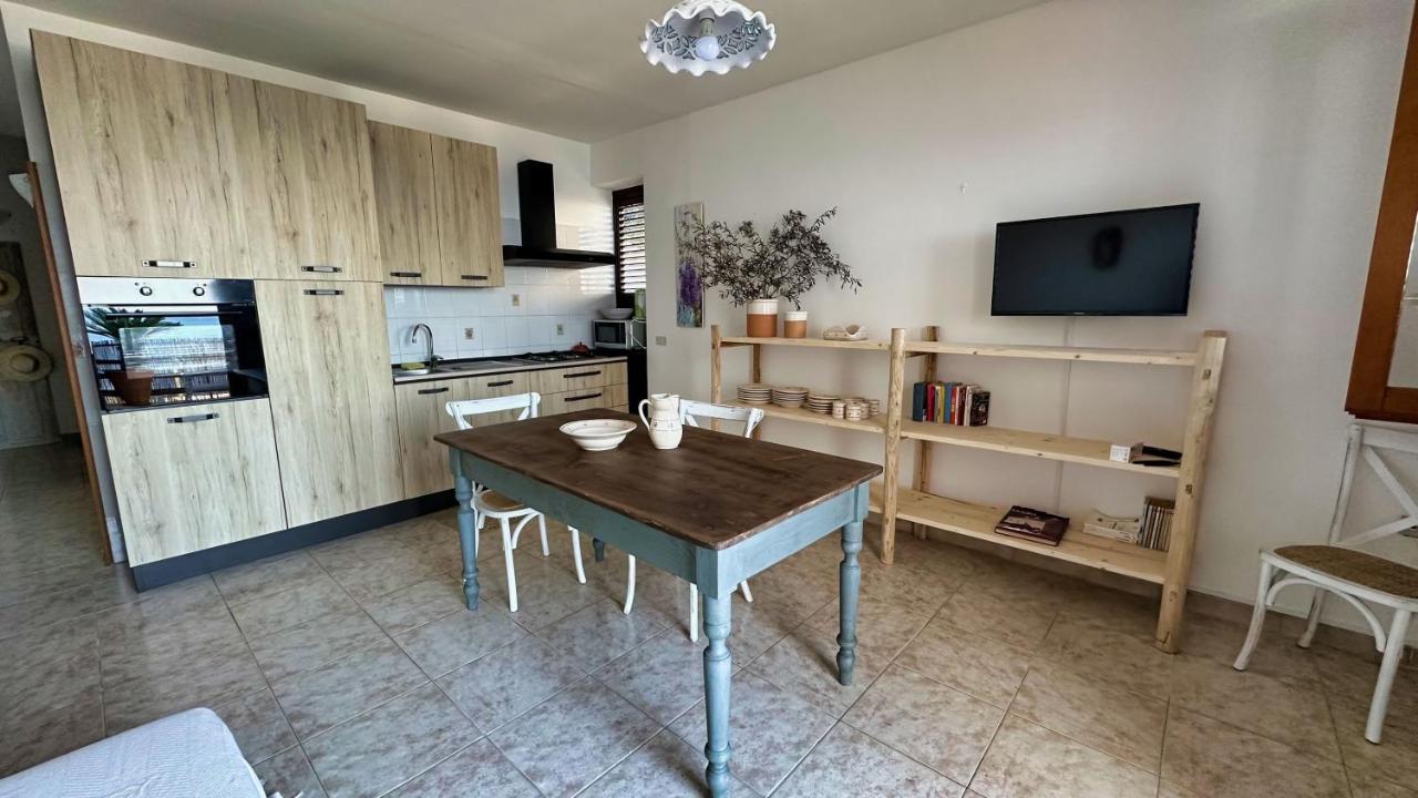 Marina Di Andrano - Alisso, Casa Vista Mare Con Parcheggio Privato E Wifi Βίλα Εξωτερικό φωτογραφία